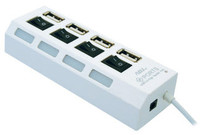 HUB USB ALIMENTATO ADJ HBSVHP112W BIANCO