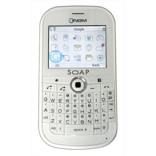 CELLULARE NGM SOAP QWERTY WHITE